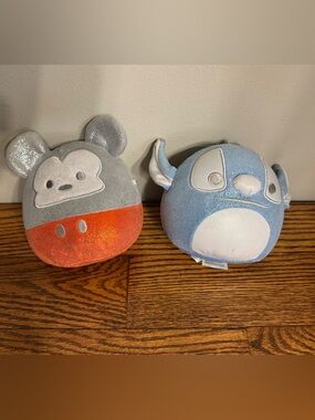 Disney 100 Mickey + Stitch Squishmallow Set